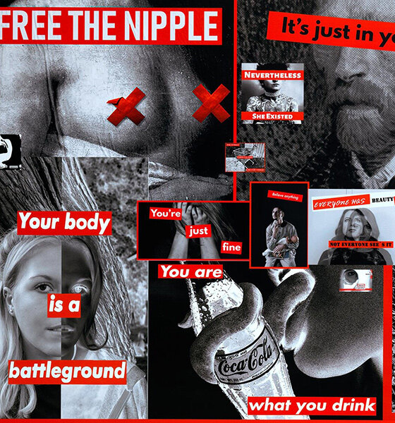 david zwirner hosts barbara kruger's recent artworks with a critical look at societal issues
