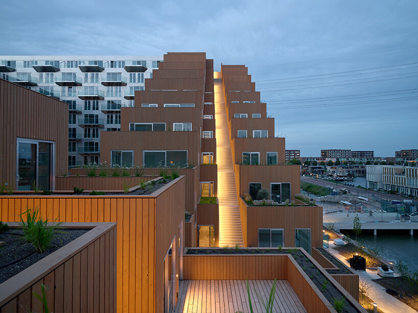 Bjarke Ingels Barcode Architects Unveil Sluishuis Housing In Amsterdam 8482