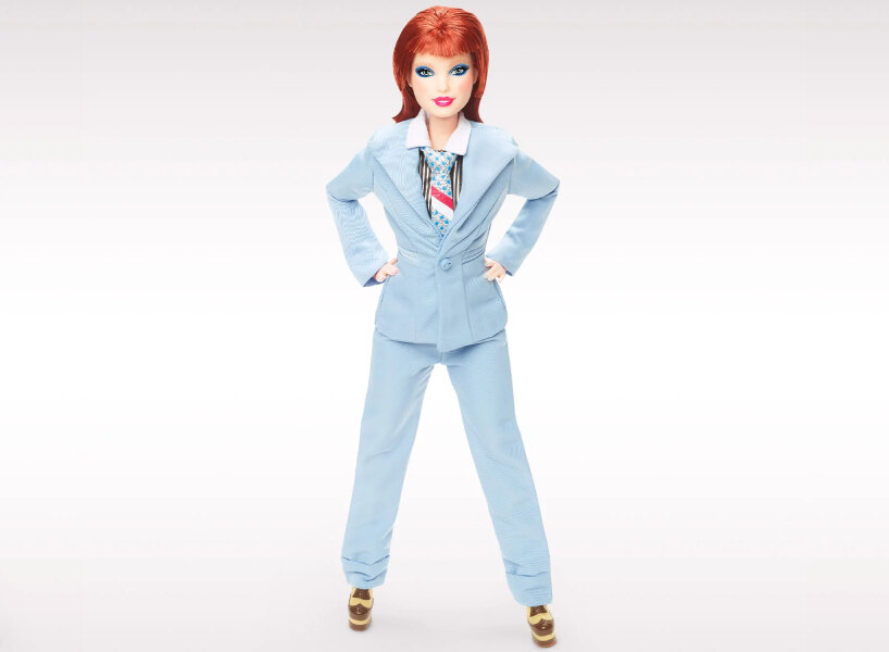 david bowie barbie doll celebrates 50th anniversary of his album, hunky dory