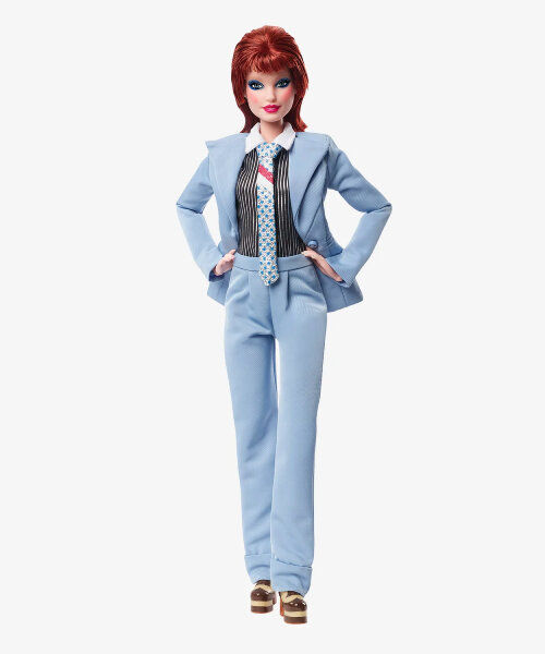 david bowie barbie doll celebrates 50th anniversary of his album, hunky dory