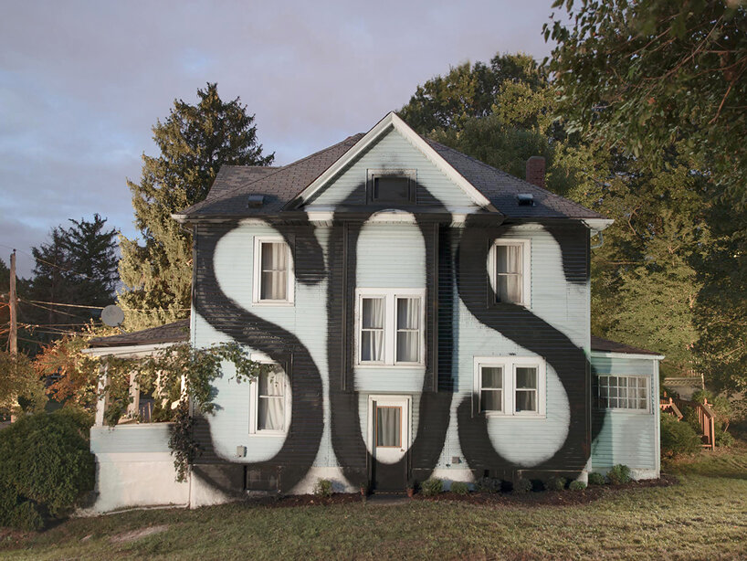 'disturbed home' monograph surveys ian strange's provocative architectural interventions