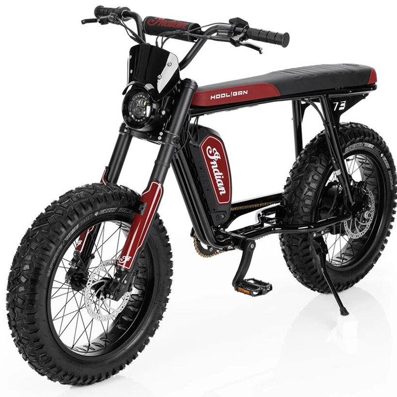 indian motorcycle & SUPER73 reveal high-performance 'eFTR hooligan 1.2' bike