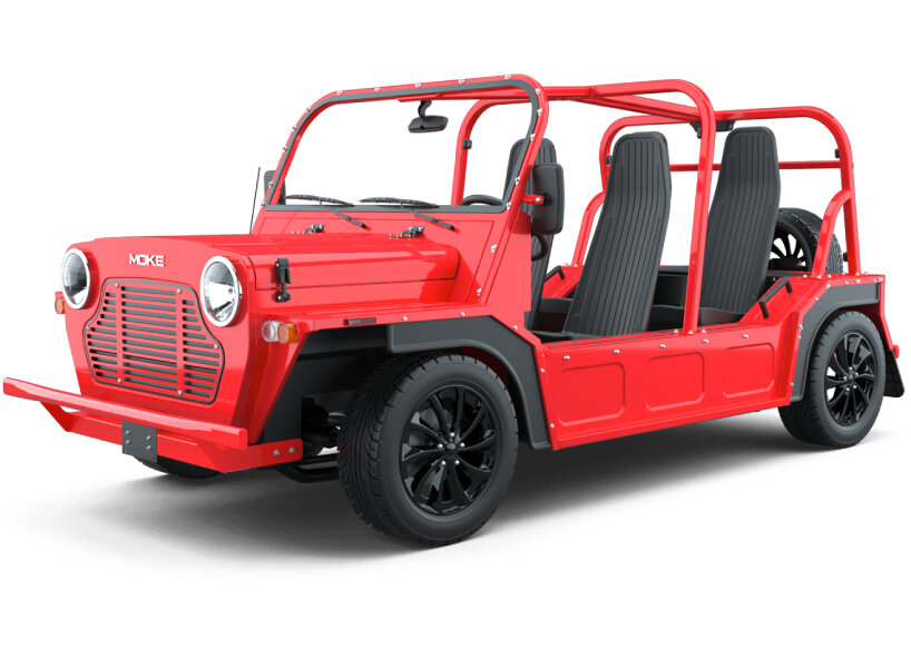 14 inch wheel electric moke america is fully customizable and