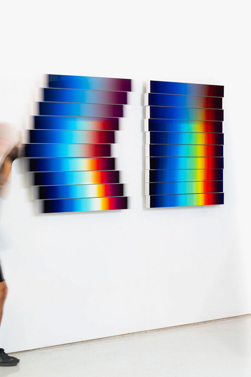 Felipe Pantone's manipulable works reflect the digital revolution at Tokyo's Common Gallery