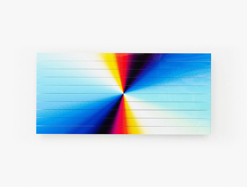 felipe pantone's manipulable works reflect on digital revolution at gallery common in tokyo