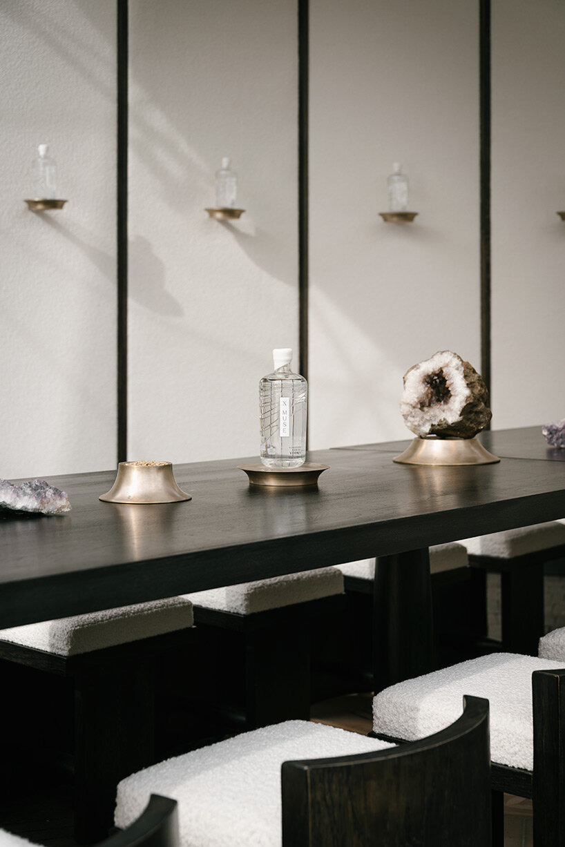 formafantasma designs a captivating drinking experience for the iconic X MUSE vodka store