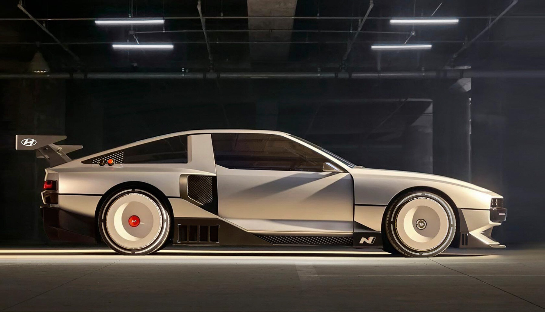 hyundai unveils latest 'N vision 74' rolling lab concept with cyberpunk ...