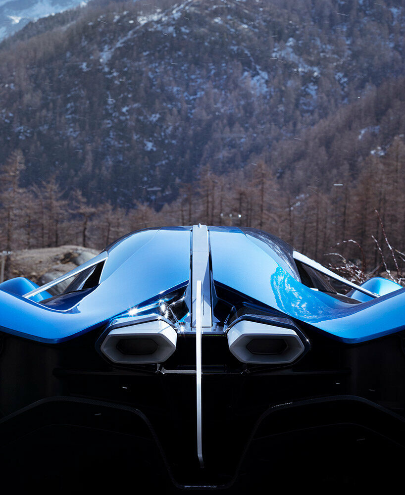 IED master students steer concept car 'A4810 project' to the alps