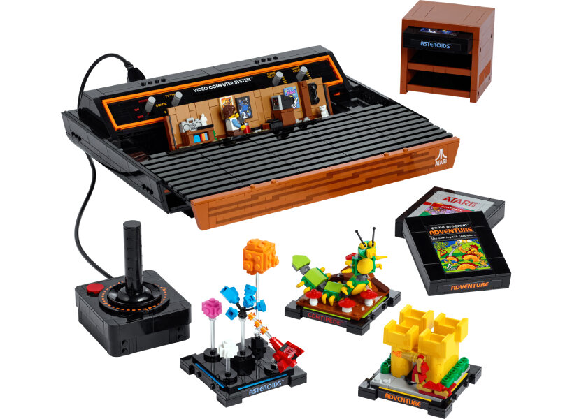 LEGO replicates atari 2600 to bring back the retro console and 80s video games