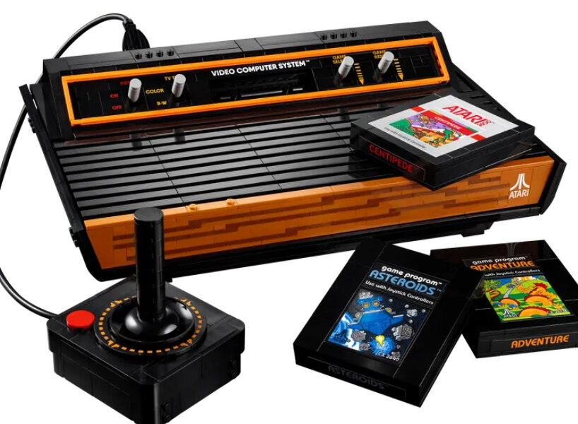 LEGO replicates atari 2600 to bring back the retro console and 80s video  games