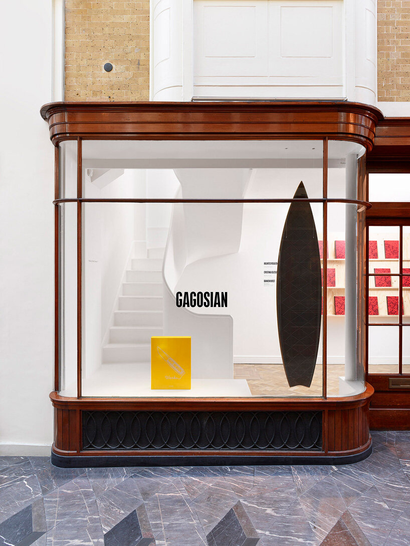 marc newson takes over the gagosian shop at london's historic burlington arcade