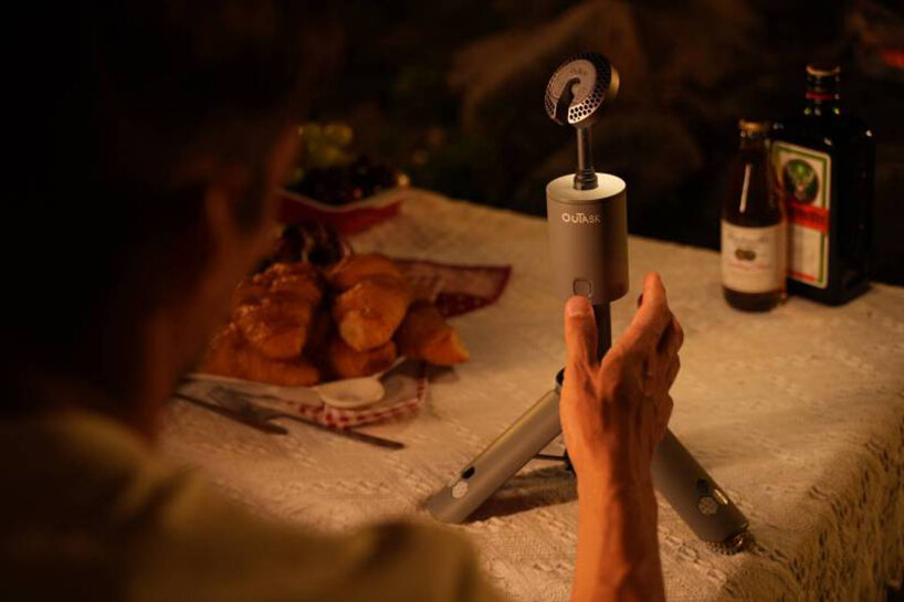 elevate your time in the wild with the expandable + waterproof ouTask telescopic lantern
