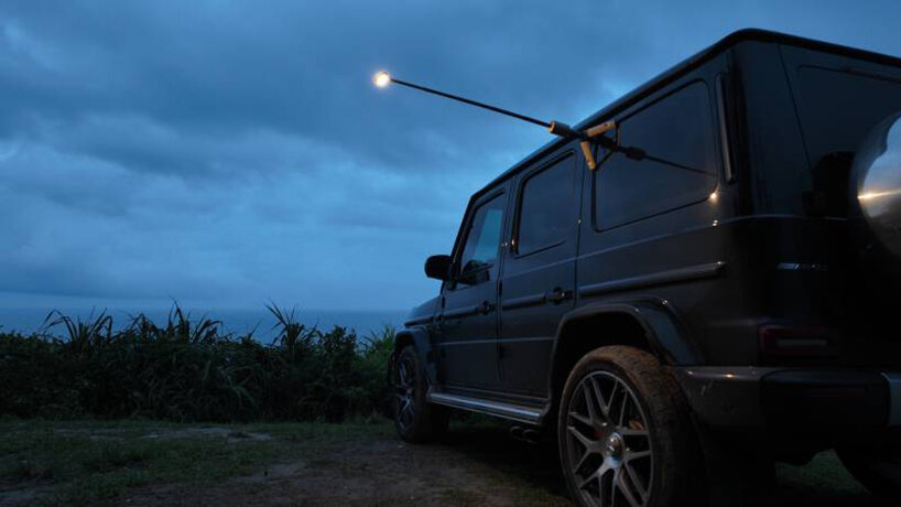 ouTask Telescopic Lantern Can Be Extended Up To 1-Meter Tall - Tuvie Design