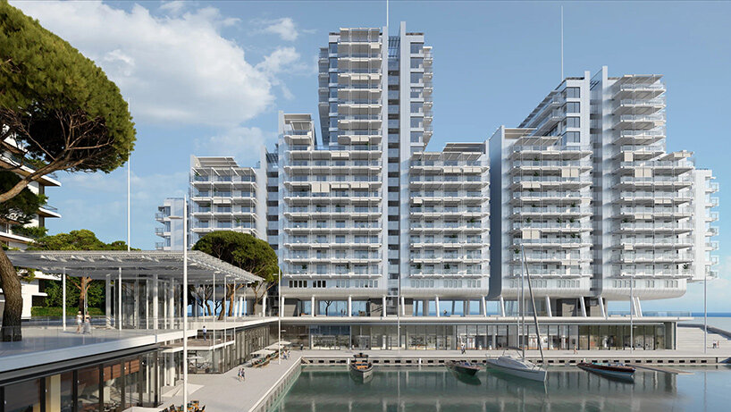 renzo piano to complete luxury residences atop the expanding coastline of monaco