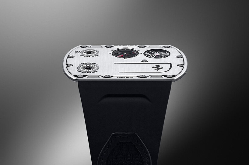 richard mille + ferrari unveil world's thinnest watch at just 1.75 millimeters thick