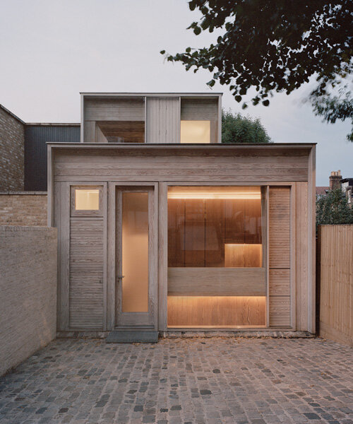 russell jones designs this london home with contemporary and minimalist timber