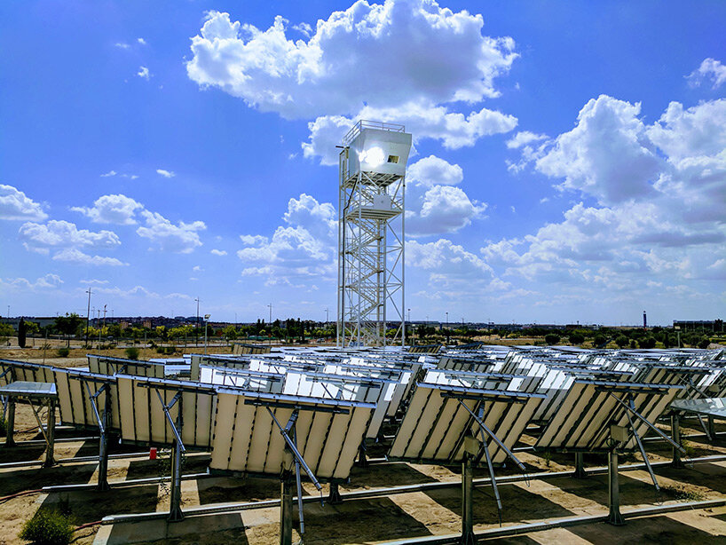 ETH zurich researchers design solar tower that produces jet fuel from water and light