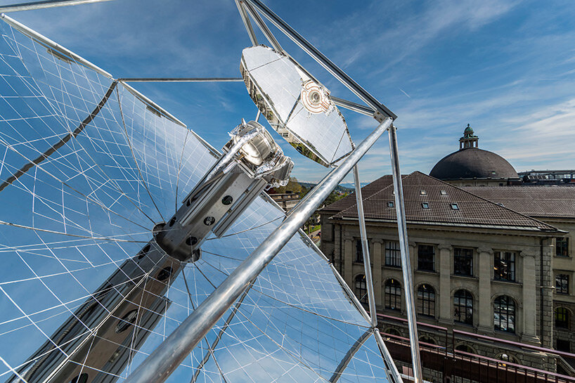 ETH zurich researchers design solar tower that produces jet fuel from water and light