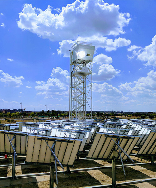 ETH zurich researchers design solar tower that produces jet fuel from water and light