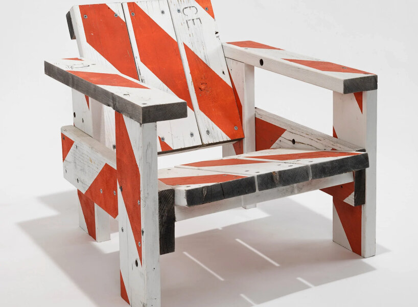 Tom Sachs is exhibiting its furniture in the United States for the first time in over 20 years