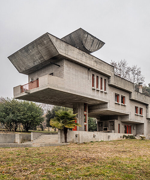 roberto conte’s latest photo series captures the striking ‘villa gontero’ in turin, italy
