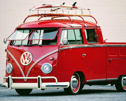 this rare 1975 volkswagen bus equipped with two-liter type 4 engine and  split windows is on sale