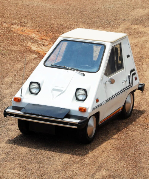 electric 1980 comuta-car comes with a six-horsepower motor and multiple batteries