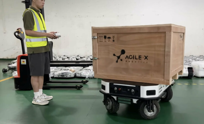 the AgileX RANGER is an omnidirectional robotic platform with a 150kg load capacity