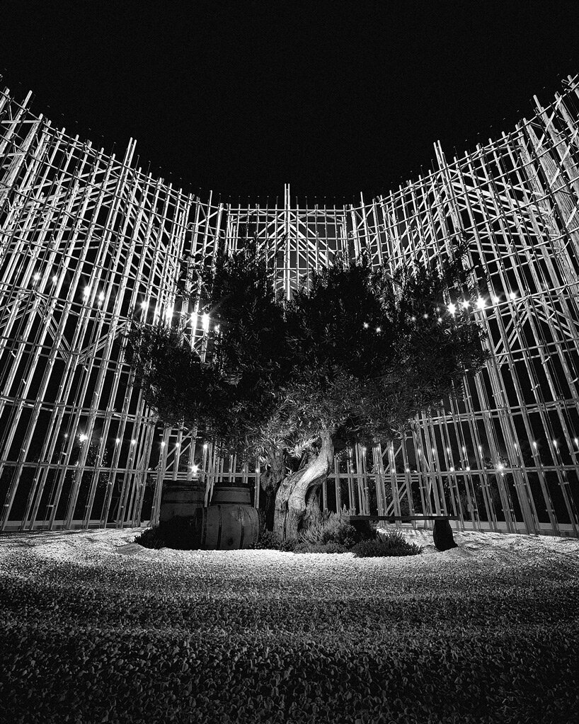 atelier jørgensen's trailside winery is a constructivist abstraction of the napa valley barn