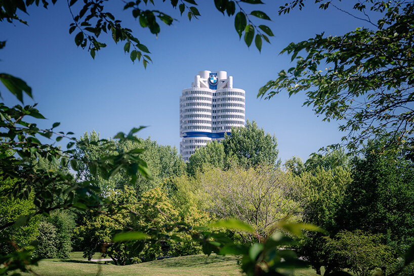 BANDALOOP vertical dancers celebrate BMW headquarters' 50th birthday