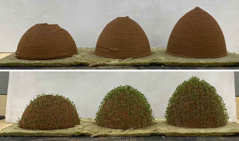 these 3D printed soil structures could become the building blocks of future homes