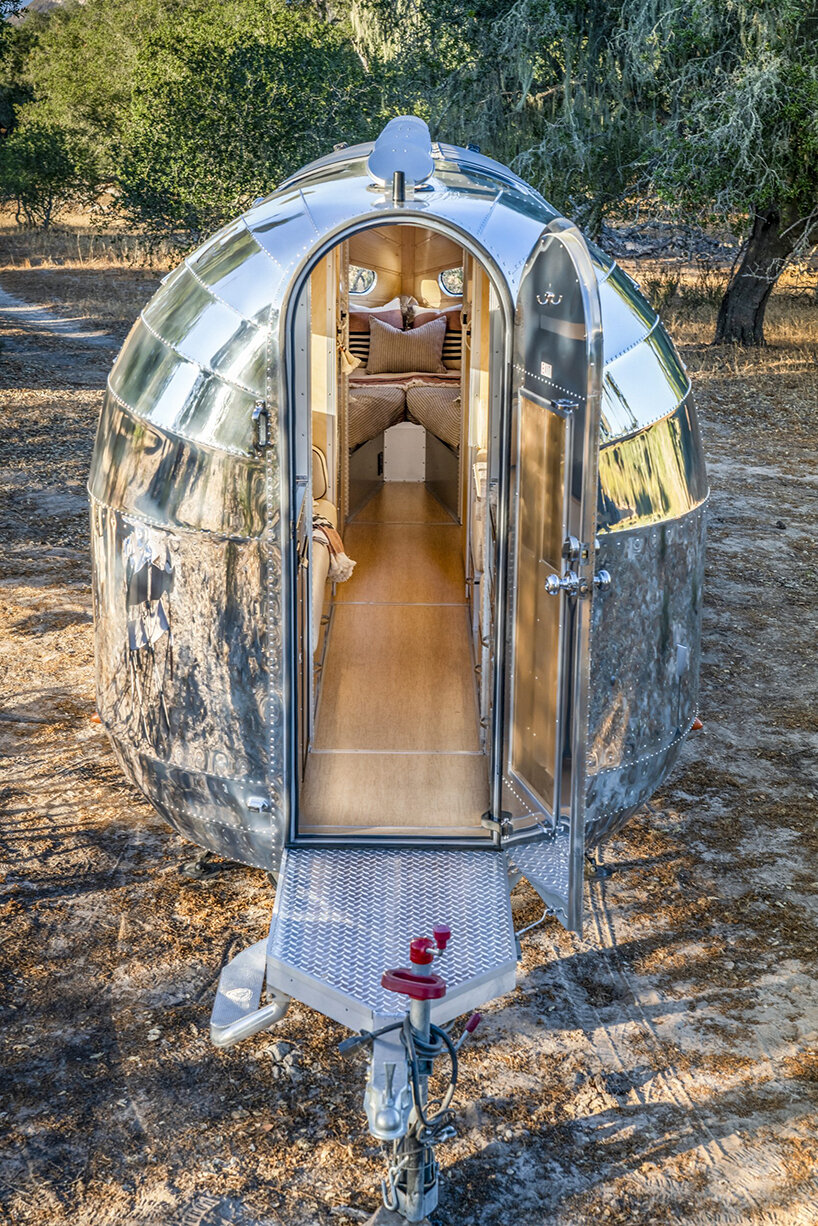 bowlus launches its first all-electric aluminum travel trailer, 'volterra'