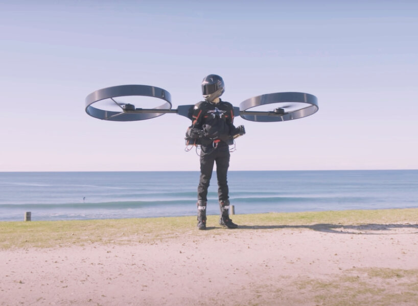 electric backpack helicopter ‘copterpack’