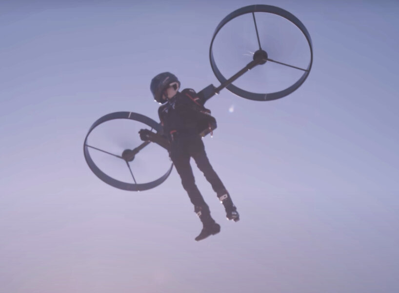 electric backpack helicopter ‘copterpack’