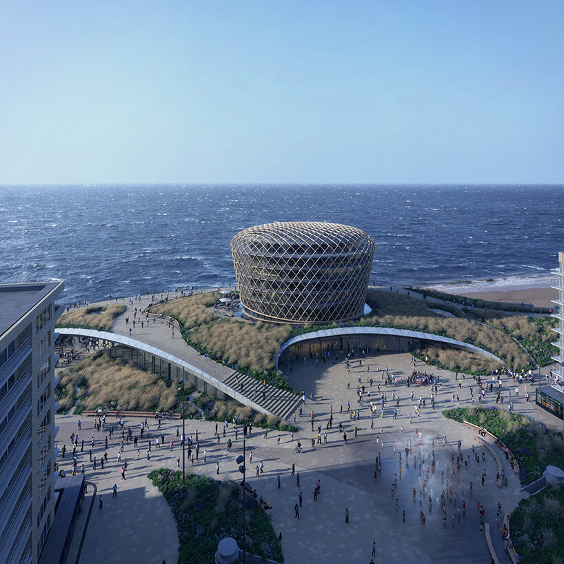 DELVA + ZJA's 'duincasino middelkerke' proposal wins international architecture award
