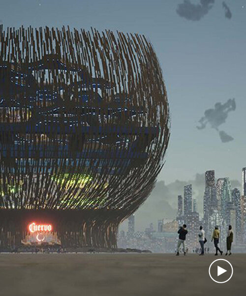 rojkind arquitectos enters the metaverse with surreal video game-like tequila distillery