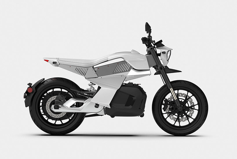 aerospace knowledge + future-forward design meet in ryvid's 'anthem' electric motorcycle