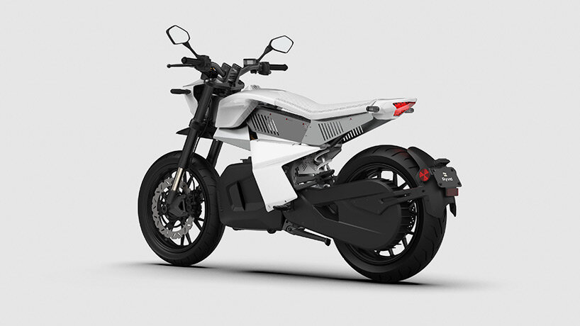 aerospace knowledge + future-forward design meet in ryvid's 'anthem' electric motorcycle
