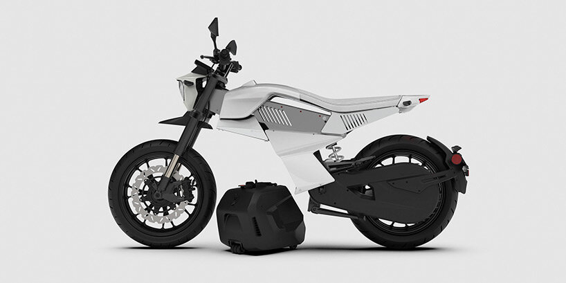 aerospace knowledge + future-forward design meet in ryvid's 'anthem' electric motorcycle