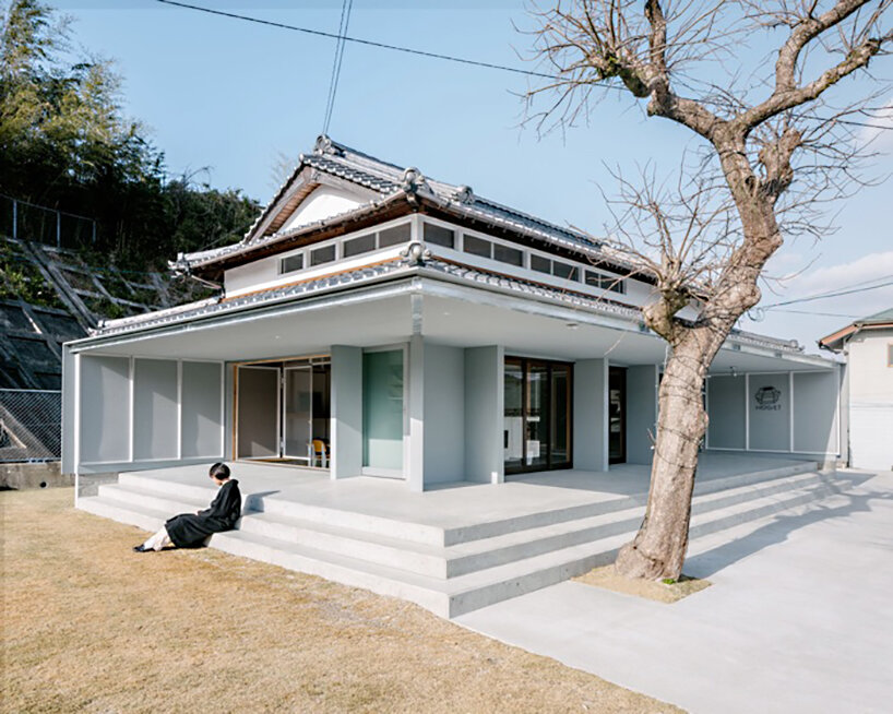 private japanese house given new life as mixed-use destination by INTERMEDIA