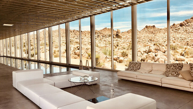 rent this invisible house to disappear into california's mojave desert