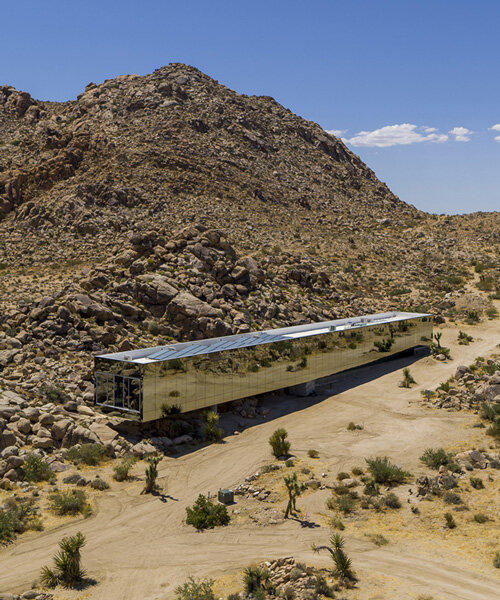 rent this invisible house to disappear into california's mojave desert