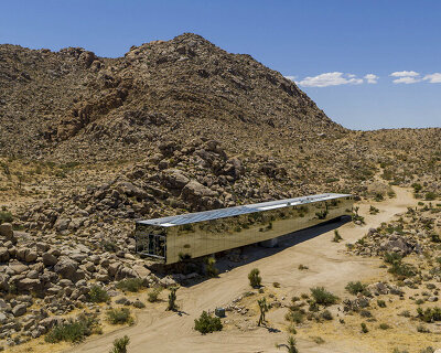 rent this invisible house to disappear into california's mojave desert