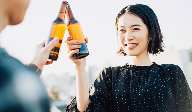 a japanese campaign is urging young adults to ditch sobriety for a few more drinks