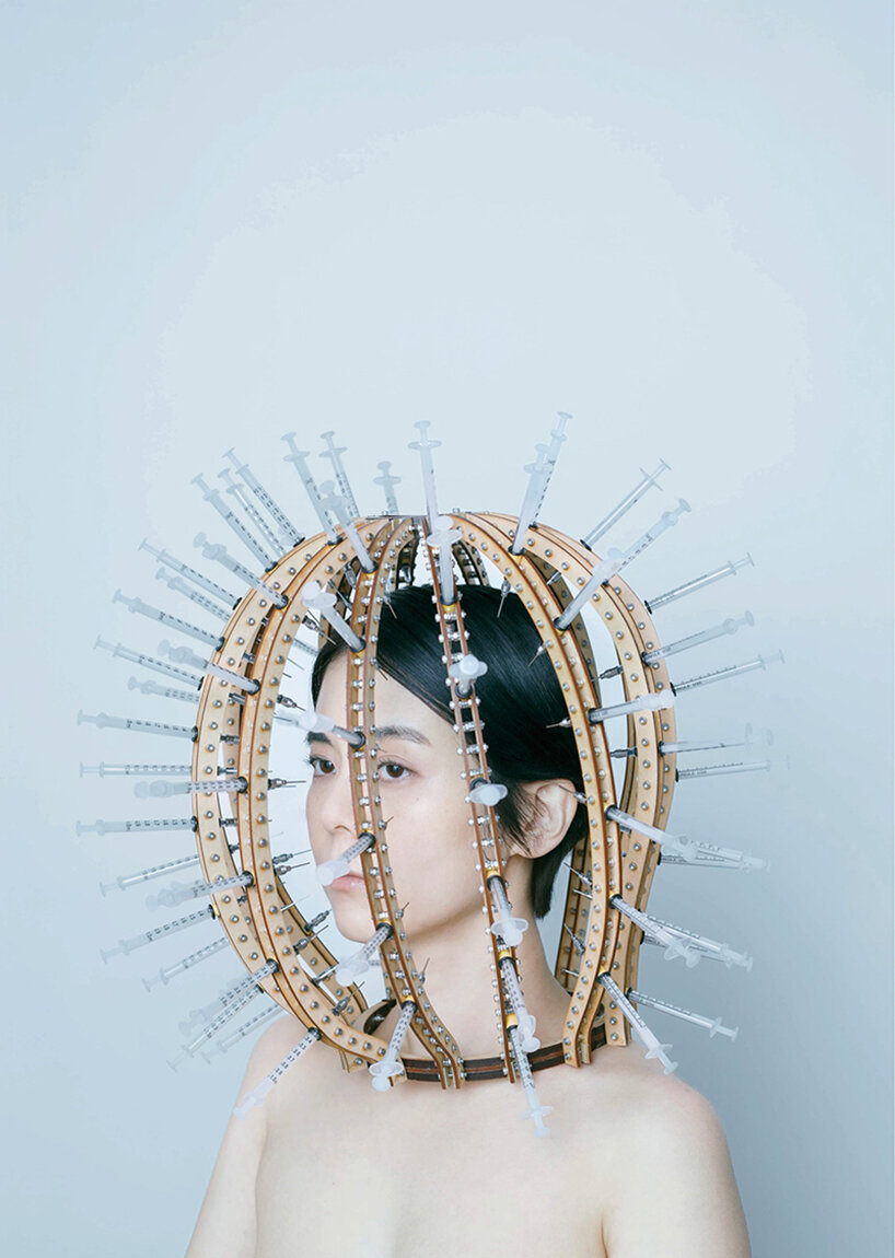 kumi kaguraoka explores beauty standards with her body-reconstructing devices