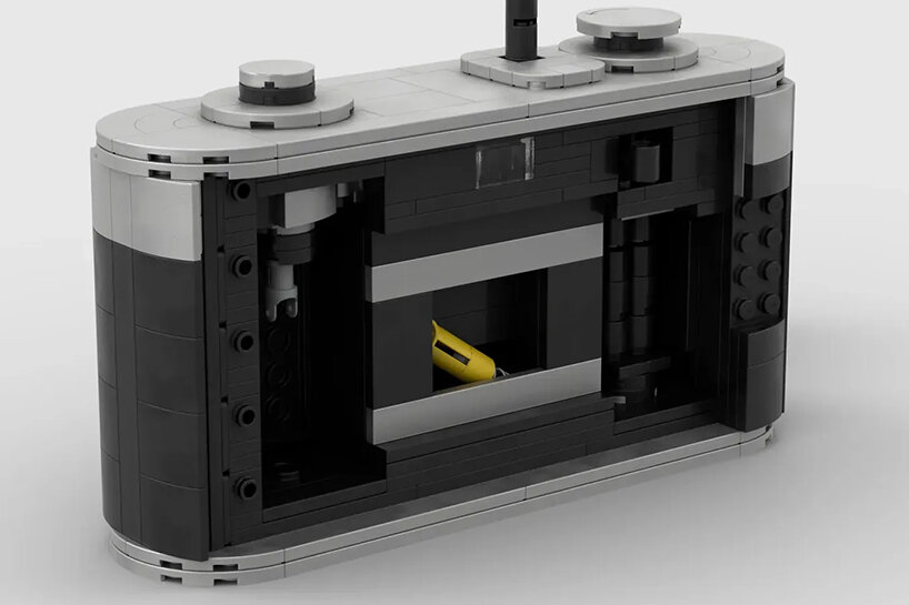 ZH1 is a functional 35mm film camera made of LEGO parts