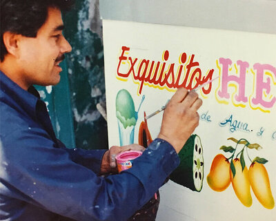 kurt hollander on mexico city's ban of all the colorful, hand-painted street stall signs