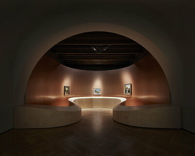 NArchitekTURA creates chapel-like interior for renaissance art exhibition in poland