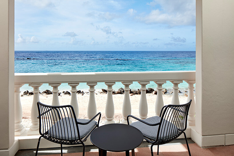 seven pedrali-dressed projects roam the seas from greece to dubai