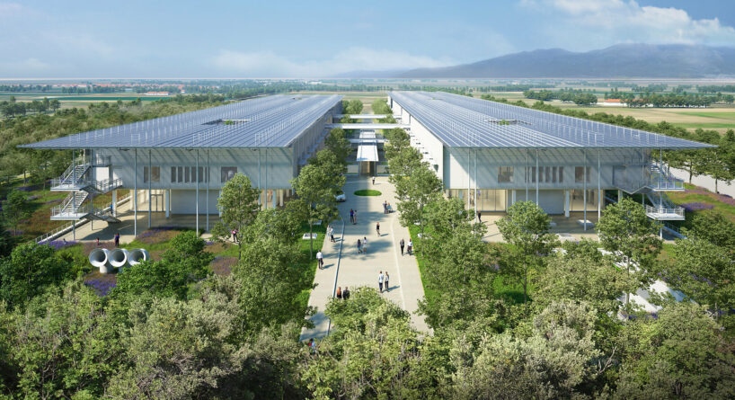 renzo piano's hospitals are enveloped in greek landscapes to foster holistic rehabilitation